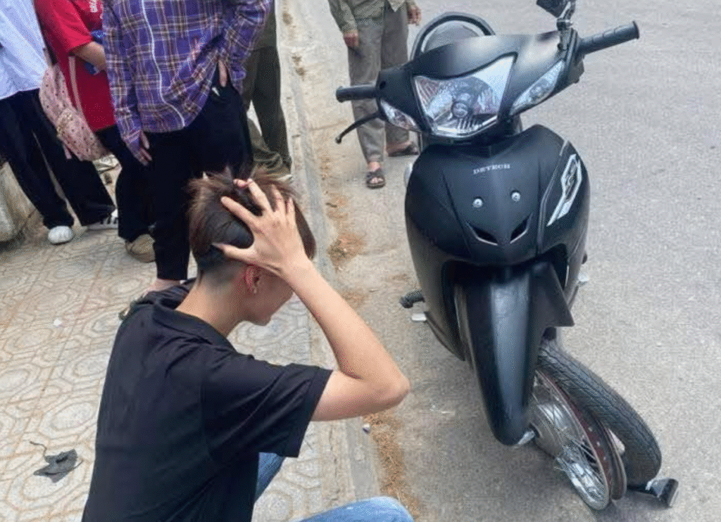 Never let your girlfriend drive your bike
