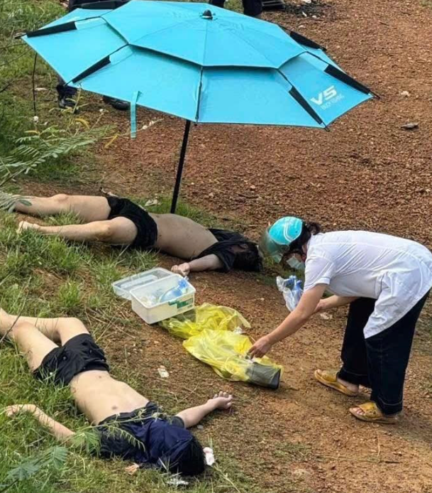 3 students want to simulate a rescue for a TikTok video: 2 dead - 4