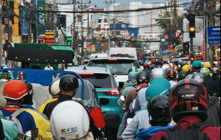 How does it feel to drive in Vietnam?