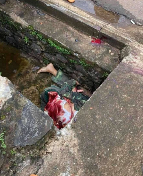 Ragdolled in a gutter - 3
