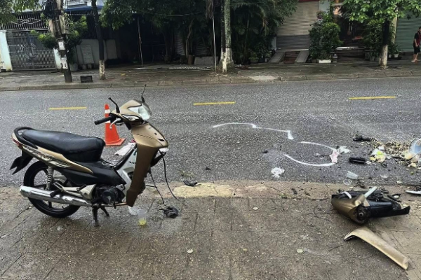 Driving in the opposite and on the sidewalk